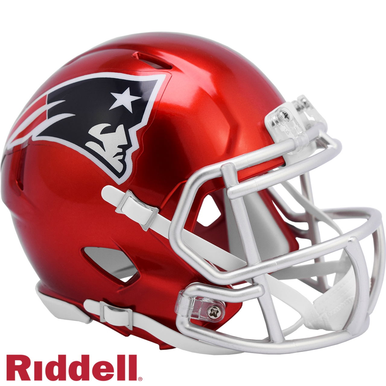 New England Patriots Helmet Riddell Replica Mini Speed Style FLASH Alternate