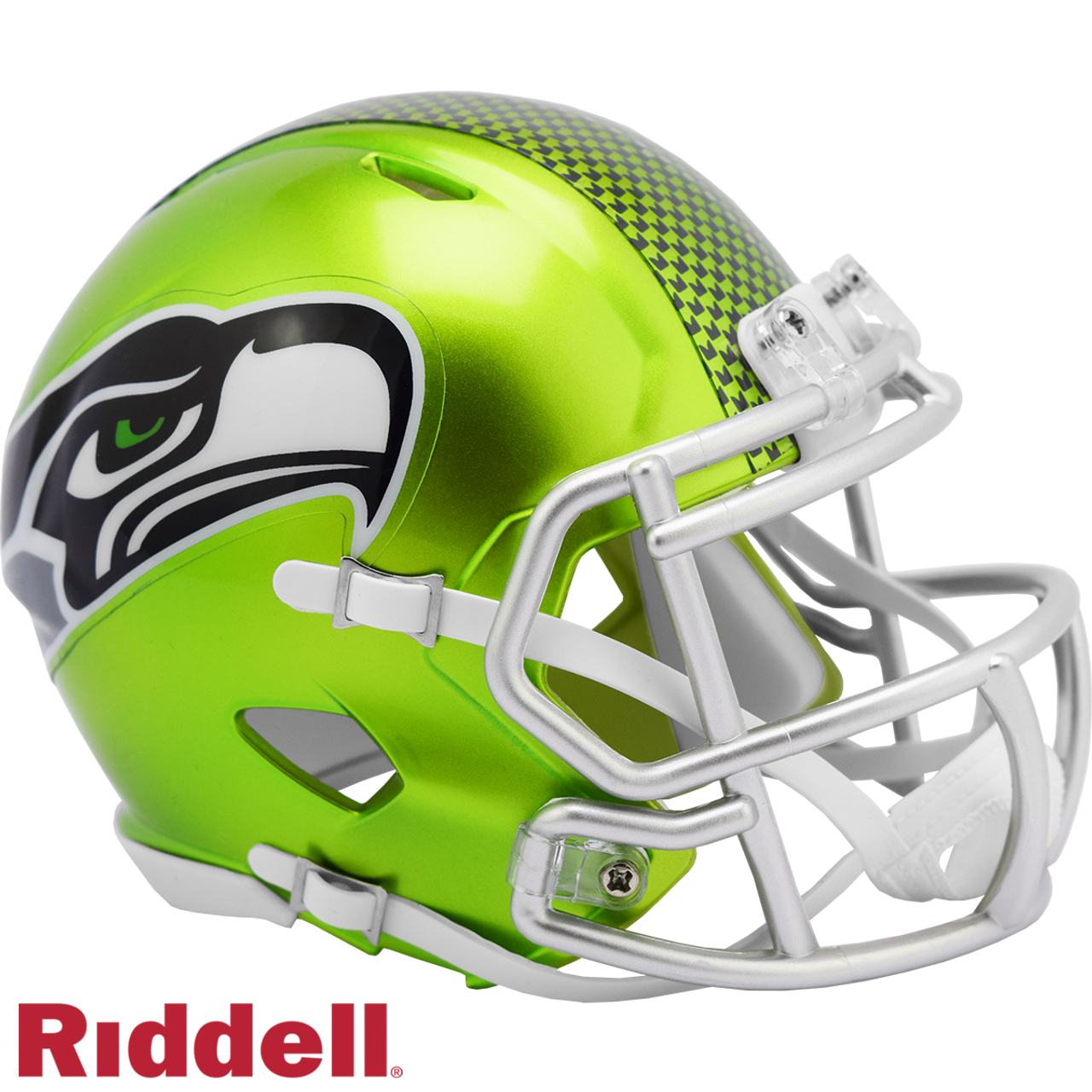 Seattle Seahawks Helmet Riddell Replica Mini Speed Style FLASH Alternate