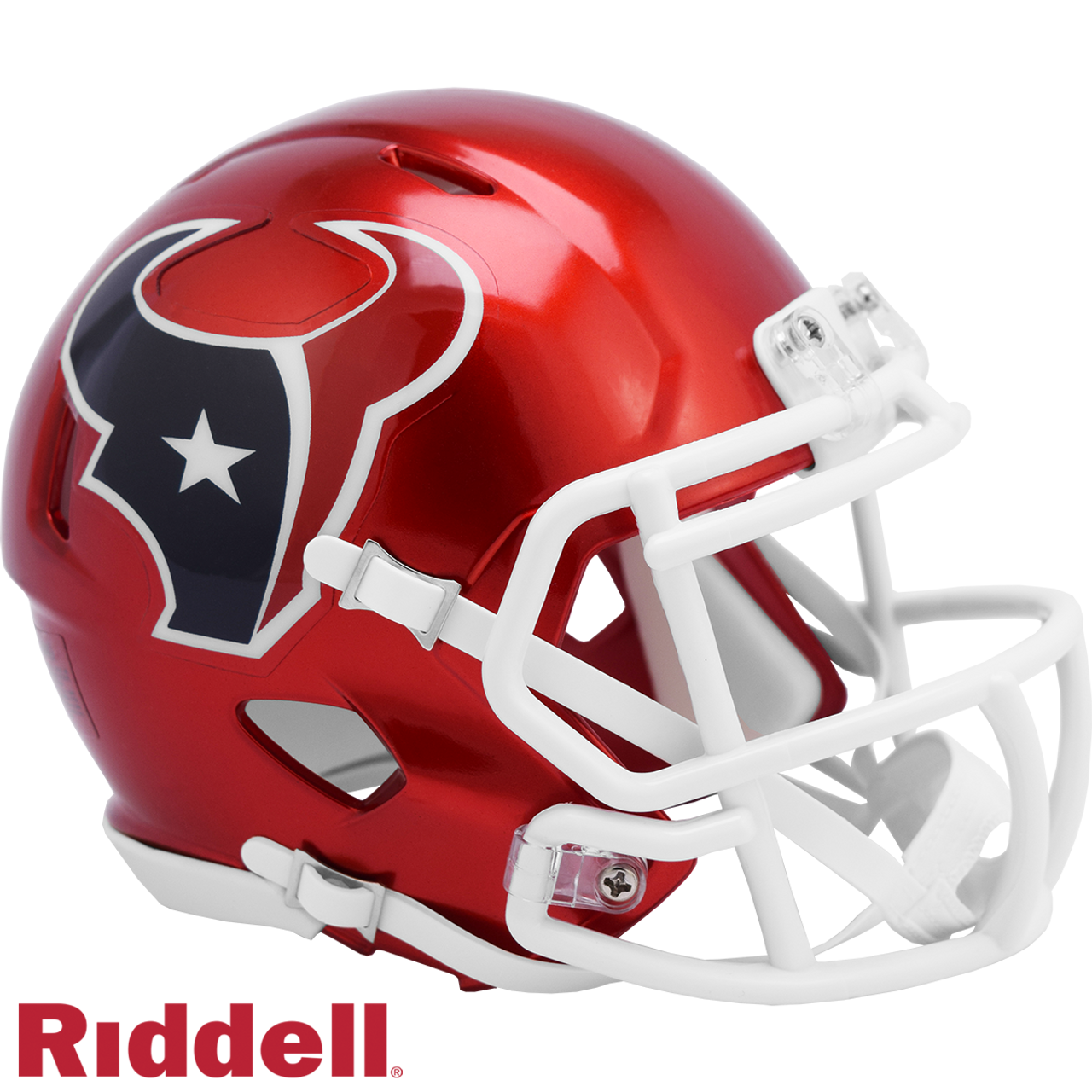 Houston Texans Helmet Riddell Replica Mini Speed Style FLASH Alternate