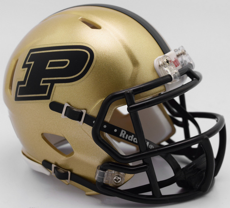 Purdue Boilermakers Helmet Riddell Replica Full Size Speed Style 2017