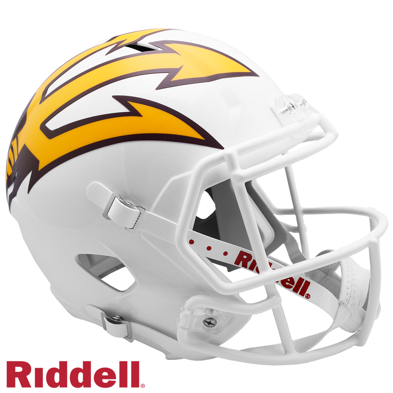 Arizona State Sun Devils Helmet Riddell Replica Full Size Speed Style White