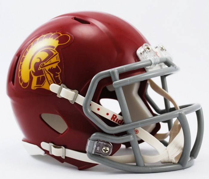 Riddell USC Trojans Helmet Riddell Replica Mini Speed Style