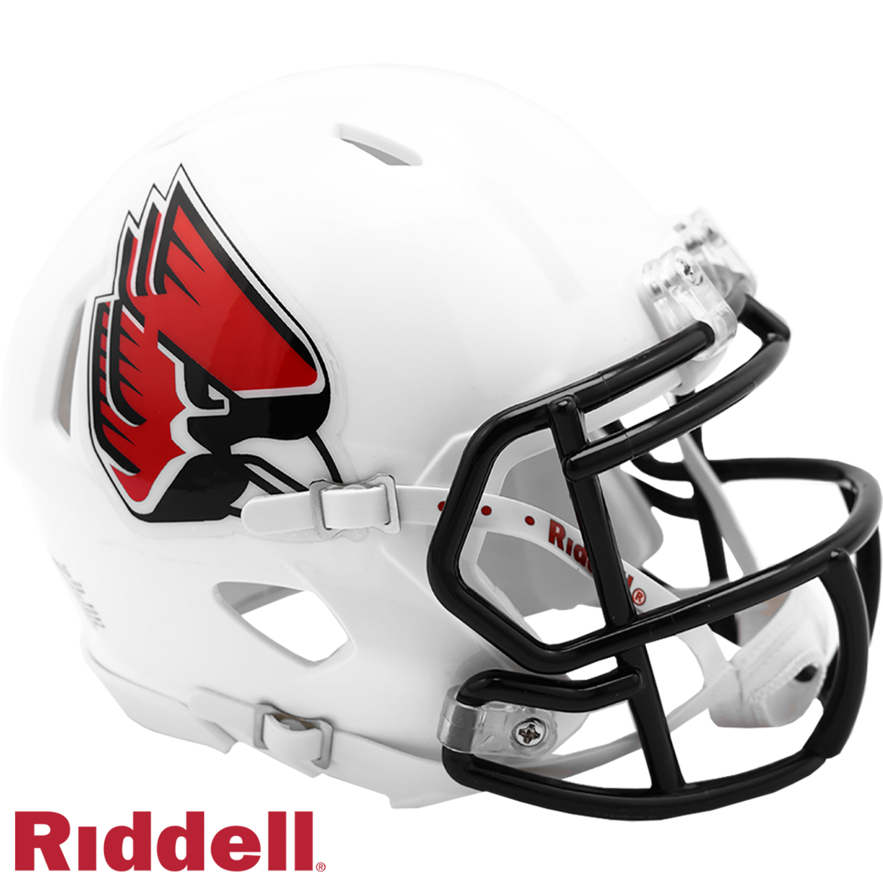 Ball State Cardinals Helmet Riddell Replica Mini Speed Style