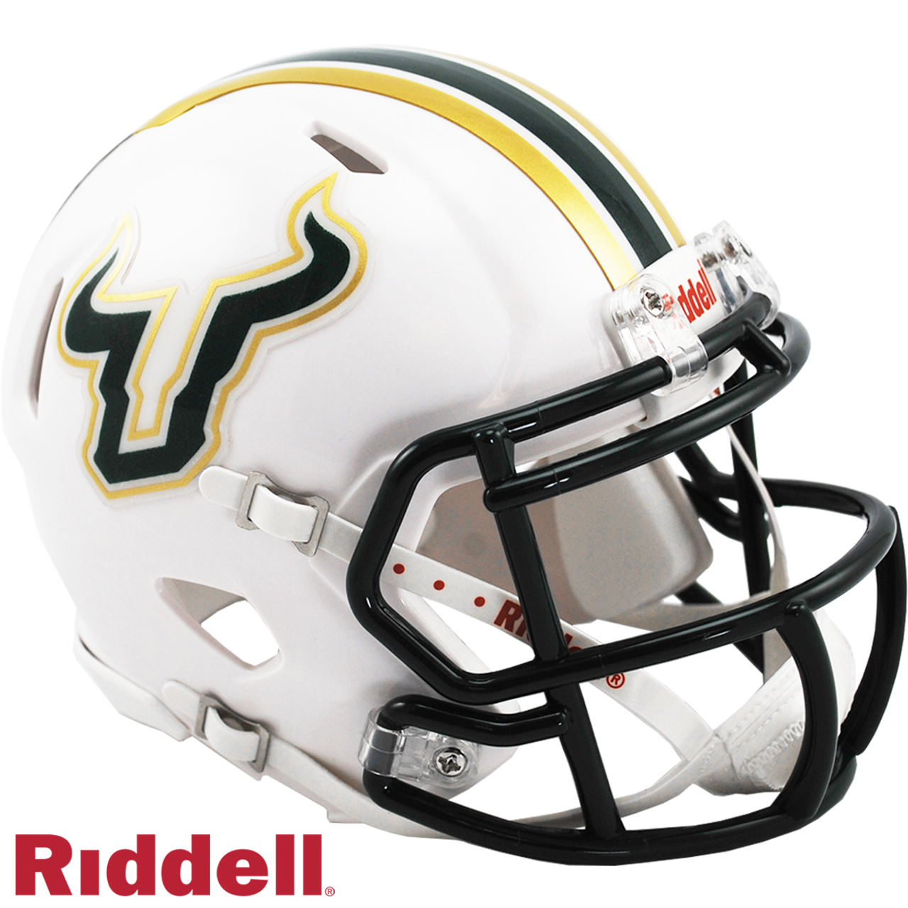 South Florida Bulls Helmet Riddell Replica Mini Speed Style