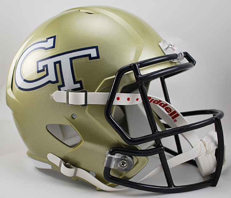 Georgia Tech Yellow Jackets Helmet Riddell Replica Full Size Speed Style