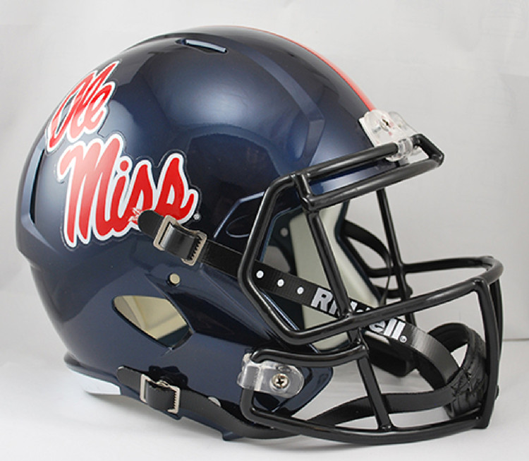 Mississippi Rebels Deluxe Replica Speed Helmet