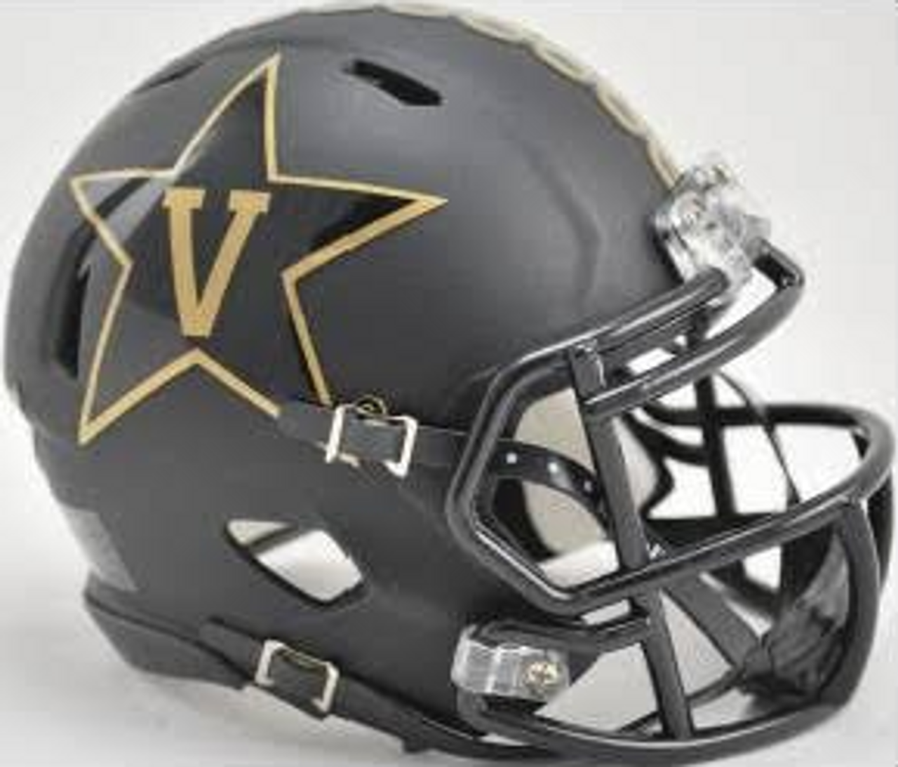 Riddell Vanderbilt Commodores Speed Mini Helmet - Matte Black -