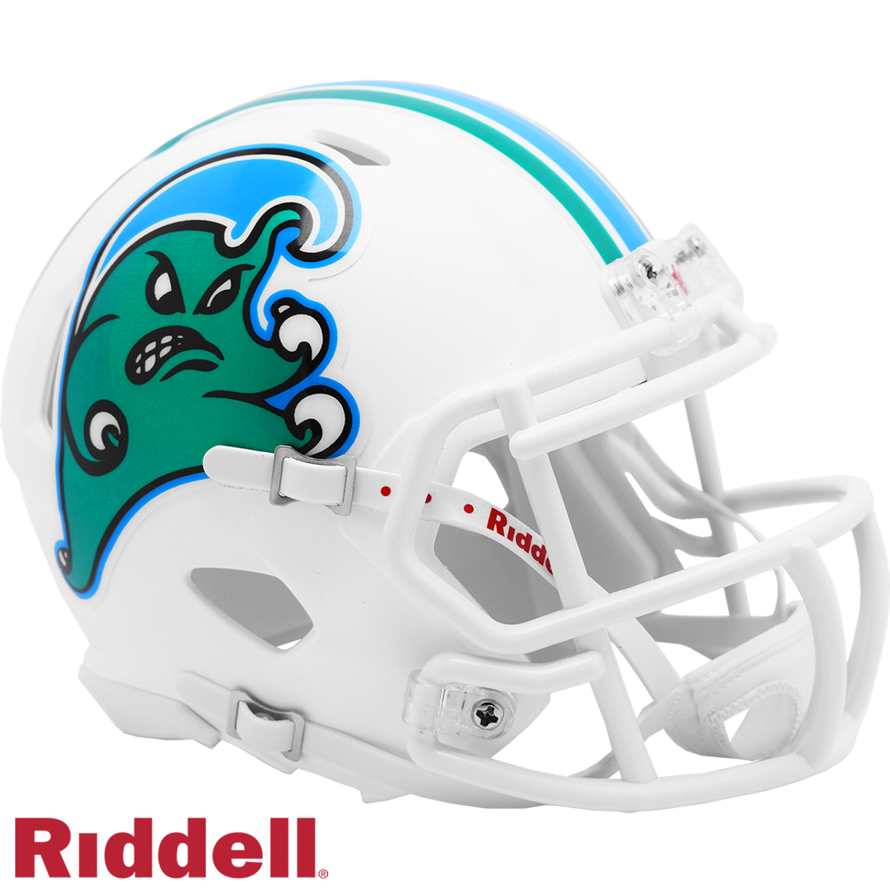 Tulane Green Wave Helmet Riddell Replica Mini Speed Style