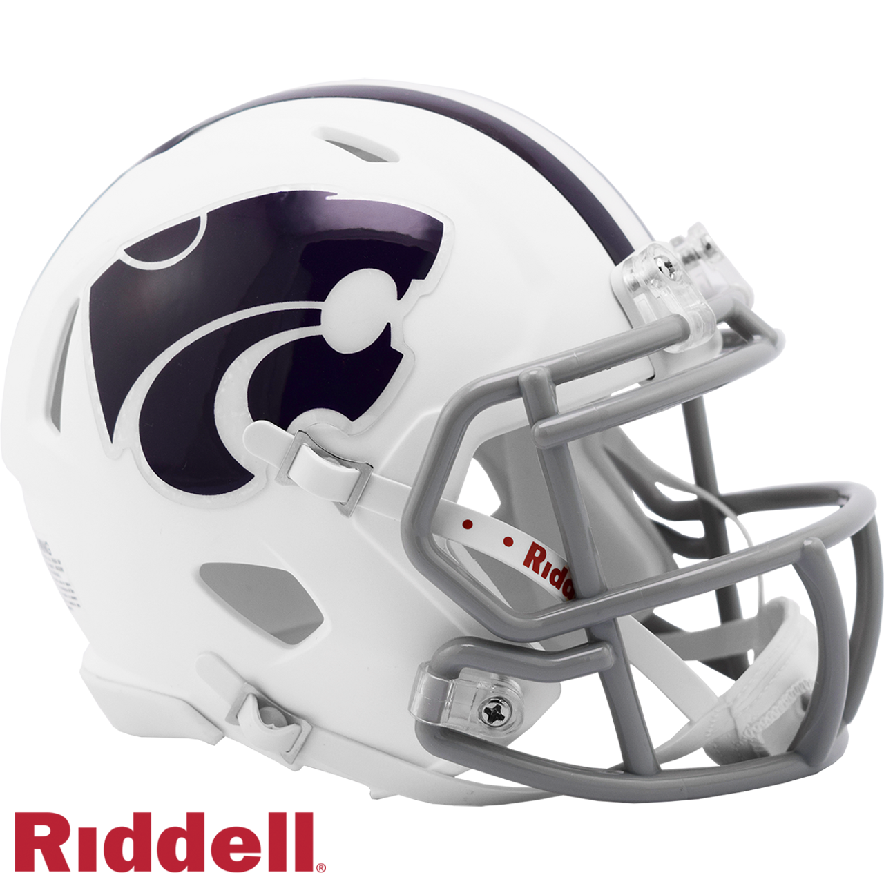 Kansas State Wildcats Helmet Riddell Replica Mini Speed Style