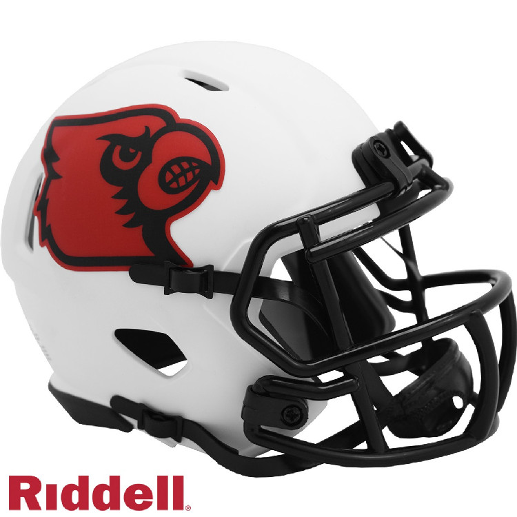 Louisville Cardinals Helmet Riddell Replica Mini Speed Style Lunar Eclipse Alternate