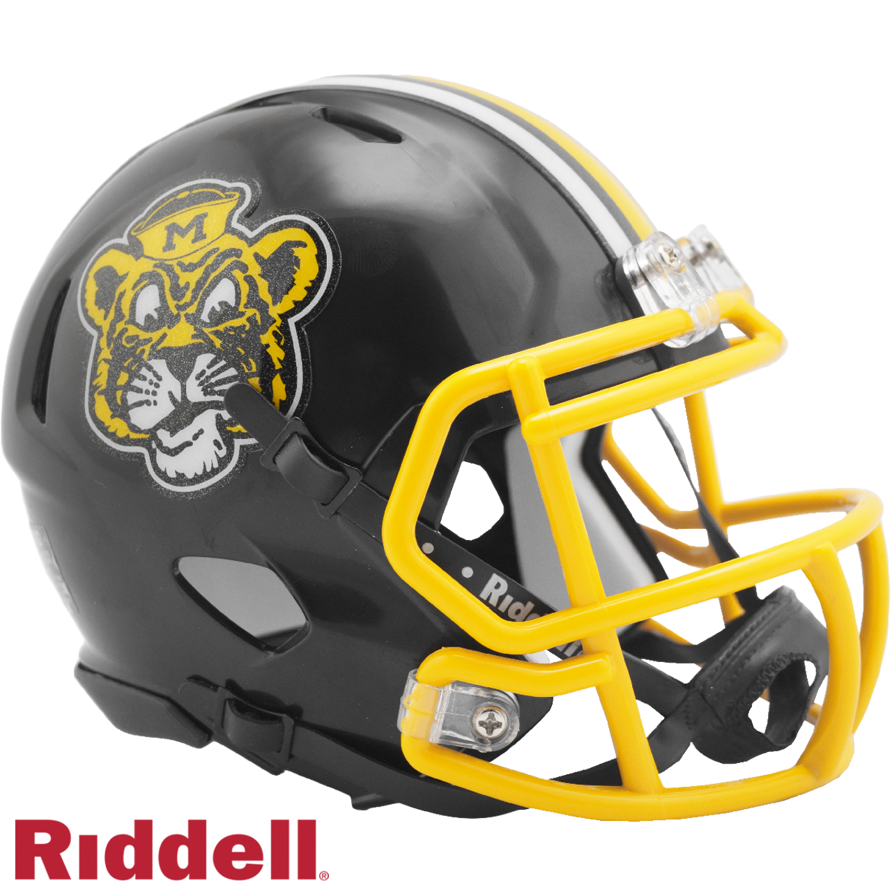 Missouri Tigers Helmet Riddell Replica Mini Speed Style Sailor Tiger