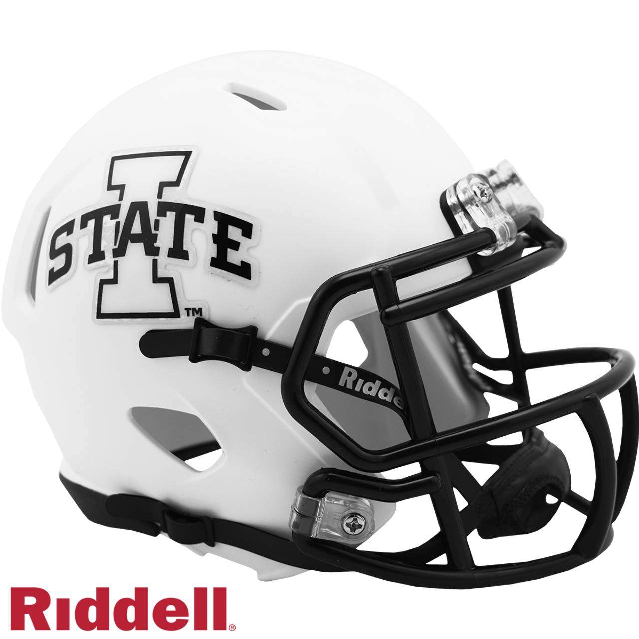 Iowa State Cyclones Helmet Riddell Replica Mini Speed Style White