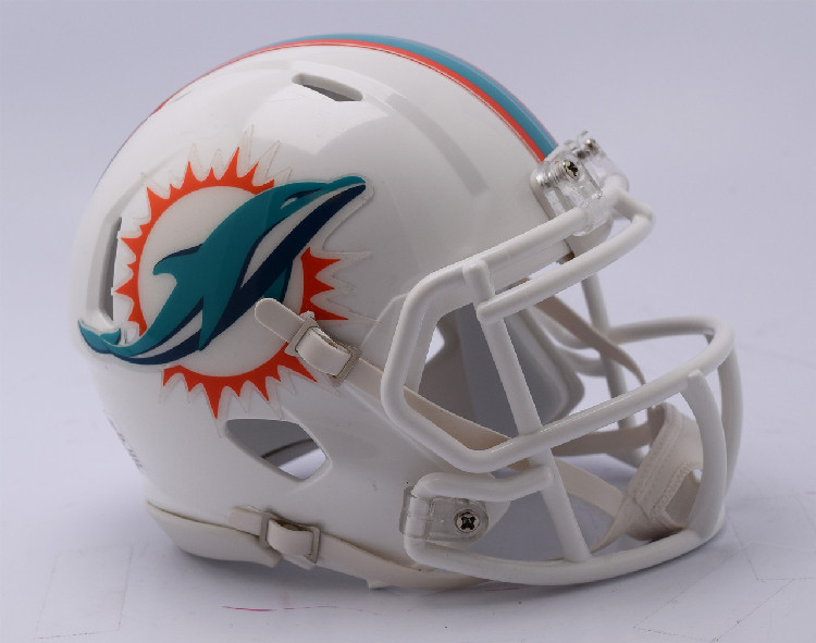 Miami Dolphins Helmet Riddell Pocket Pro Speed Style 2018