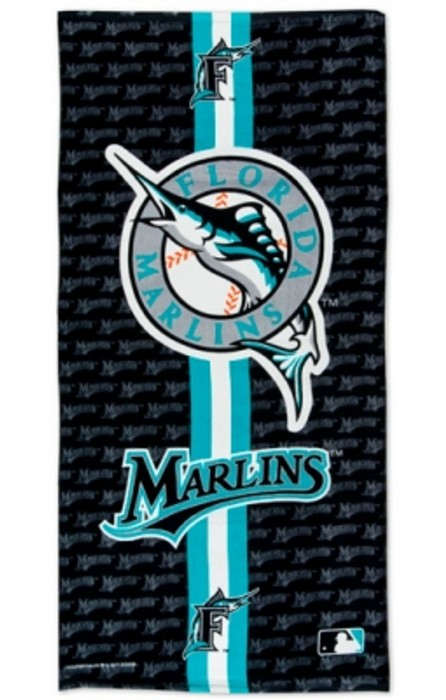 Florida Marlins Towel 30x60 Beach Style