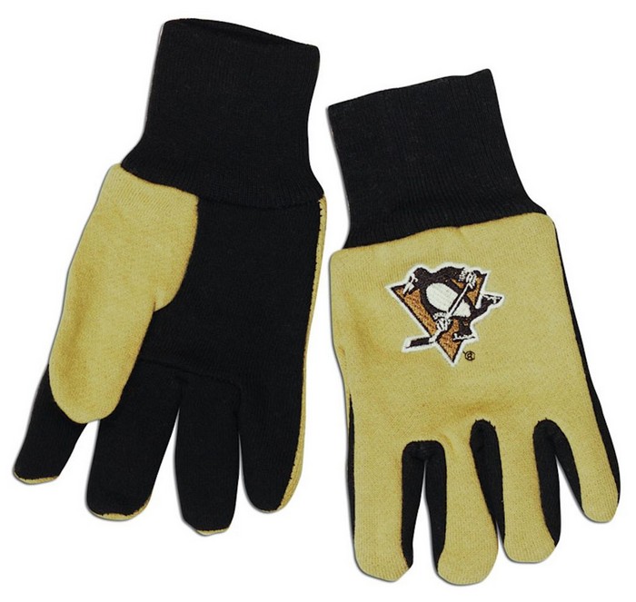 Pittsburgh Penguins Two Tone Gloves - Youth