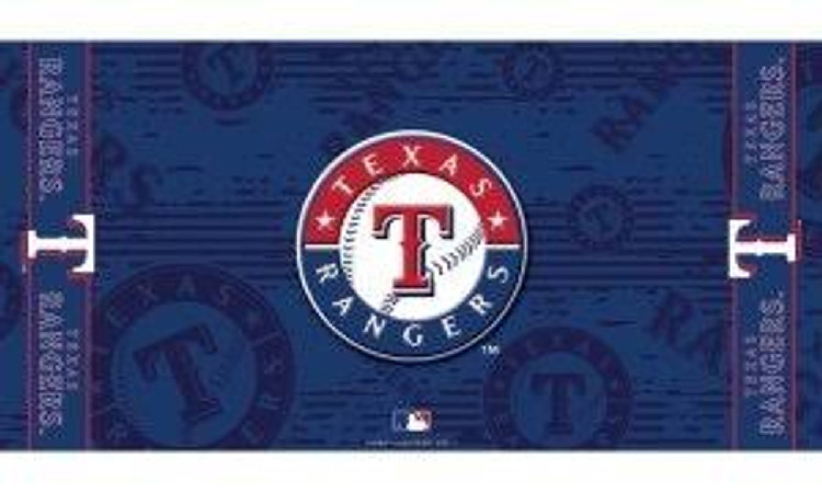 Texas Rangers Towel 30x60 Beach Style Alternate Design