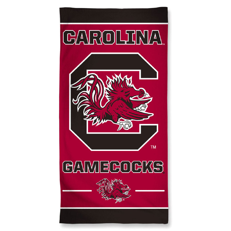 South Carolina Gamecocks Towel 30x60 Beach Style