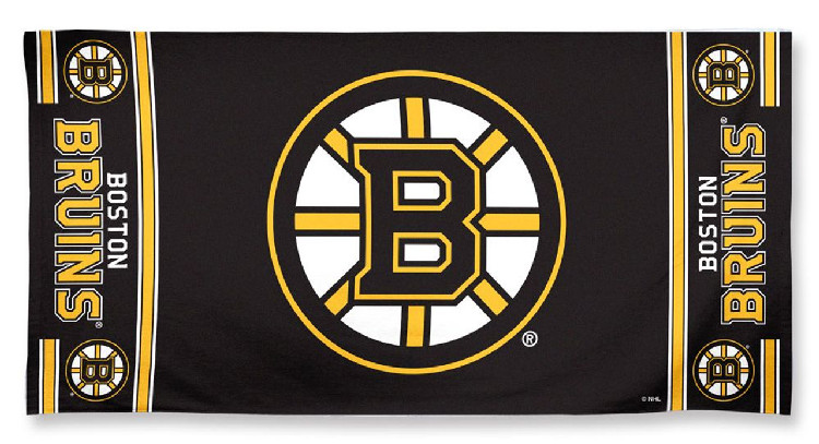 Boston Bruins Towel 30x60 Beach Style