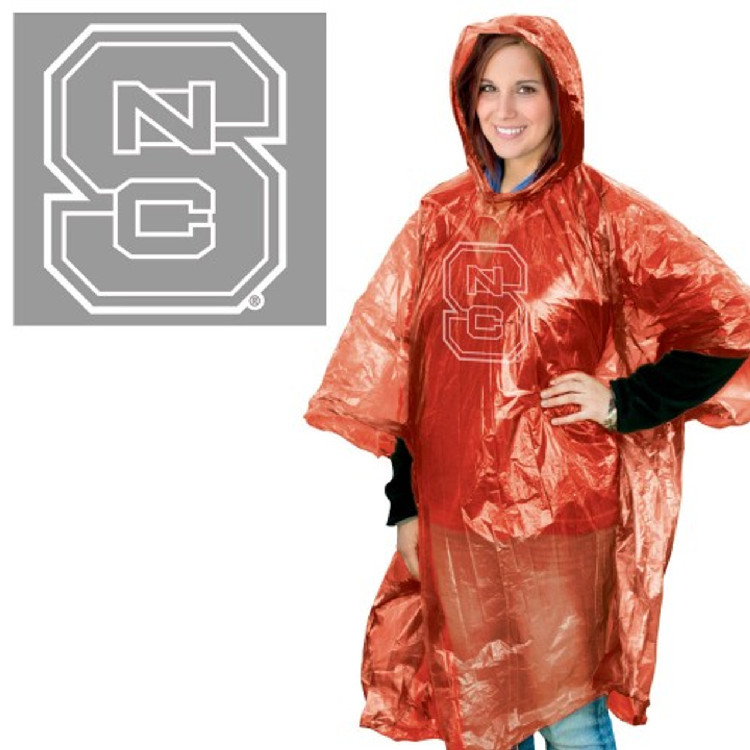 North Carolina State Wolfpack Rain Poncho