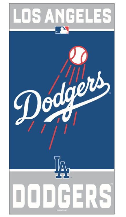 Los Angeles Dodgers Towel 30x60 Beach Style