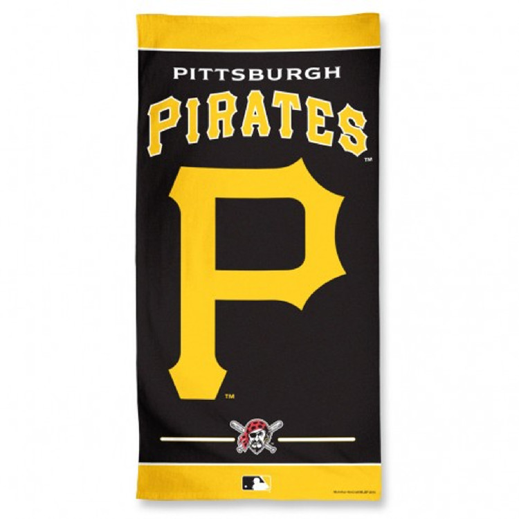 Pittsburgh Pirates Towel 30x60 Beach Style