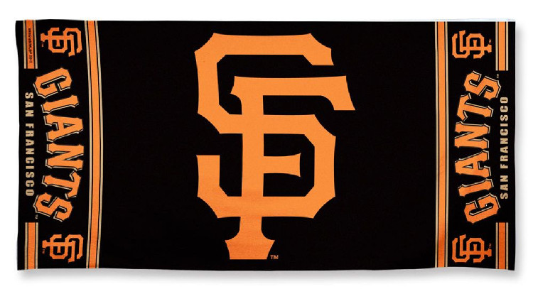 San Francisco Giants Towel 30x60 Beach Style