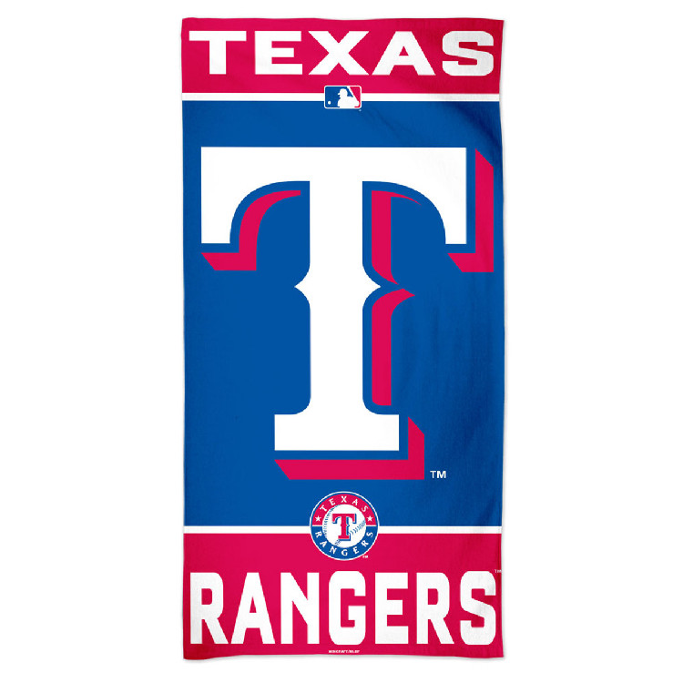 Texas Rangers Towel 30x60 Beach Style