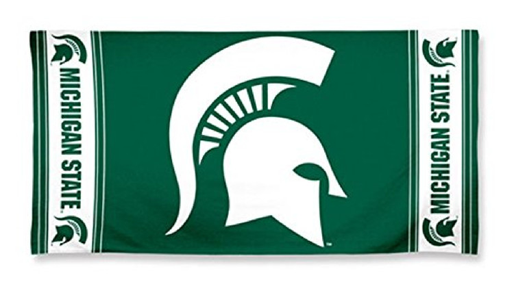 Michigan State Spartans Towel 30x60 Beach Style