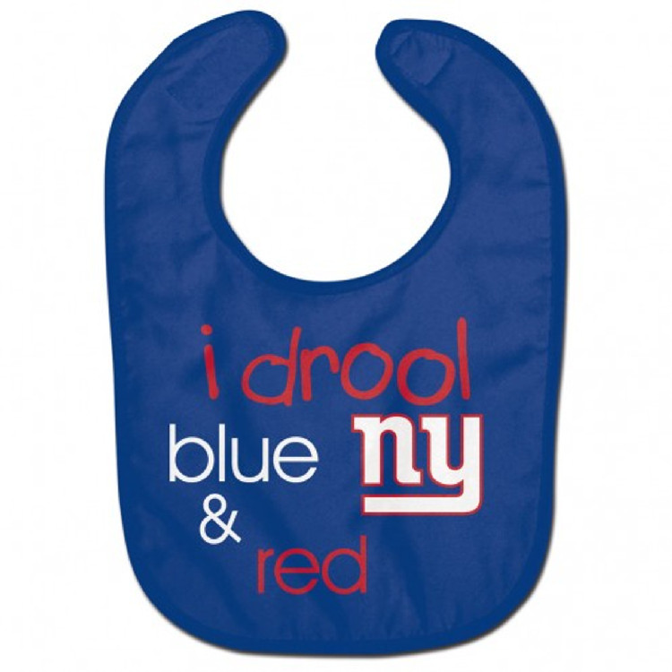 New York Giants Baby Bib All Pro Style I Drool Design