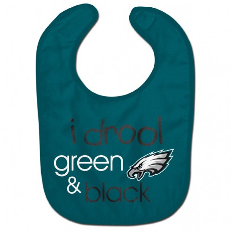 Philadelphia Eagles Baby Bib All Pro Style I Drool Design