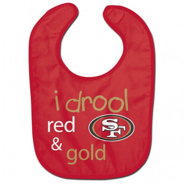 San Francisco 49ers Baby Bib All Pro Style I Drool Design