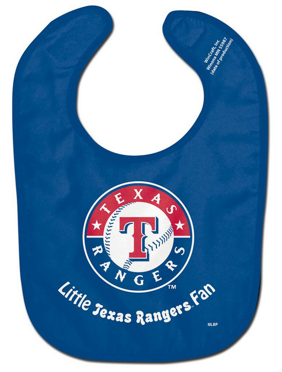 Texas Rangers Baby Bib - All Pro Little Fan