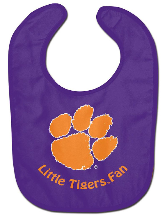 Clemson Tigers Baby Bib - All Pro Little Fan