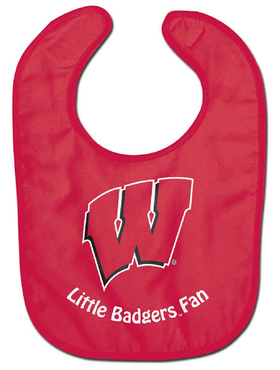 Wisconsin Badgers Baby Bib - All Pro Little Fan