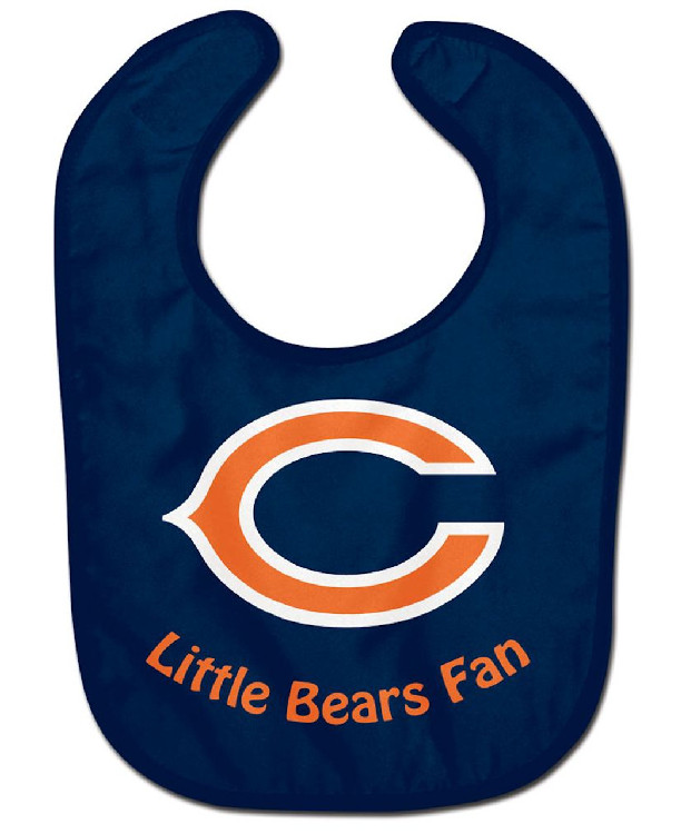 Chicago Bears All Pro Little Fan Baby Bib