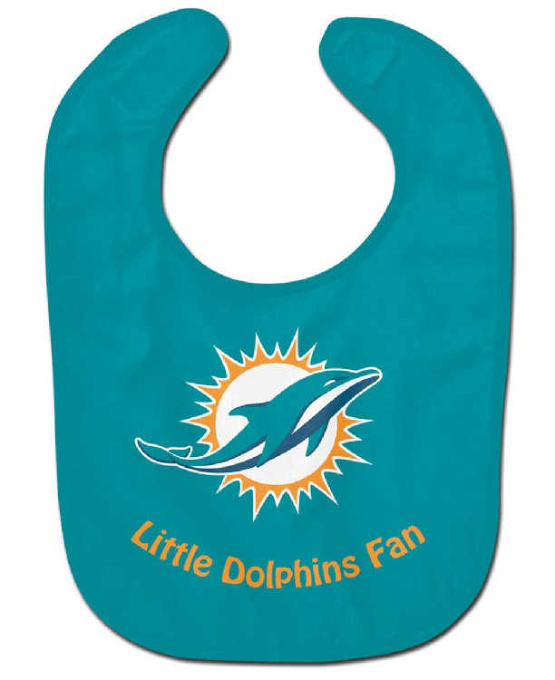 Miami Dolphins All Pro Little Fan Baby Bib