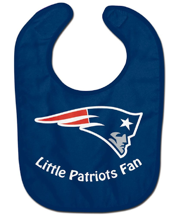 New England Patriots All Pro Little Fan Baby Bib