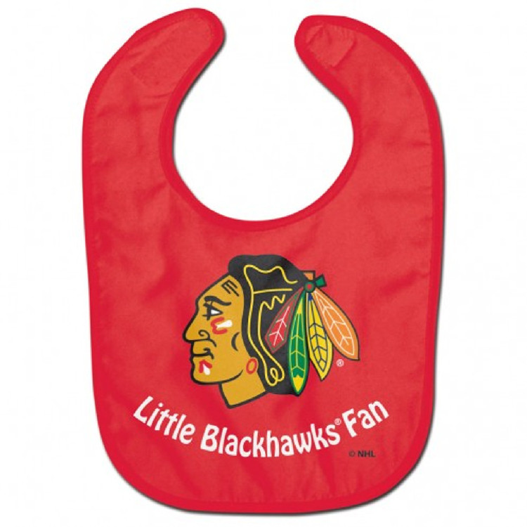 Chicago Blackhawks All Pro Little Fan Baby Bib