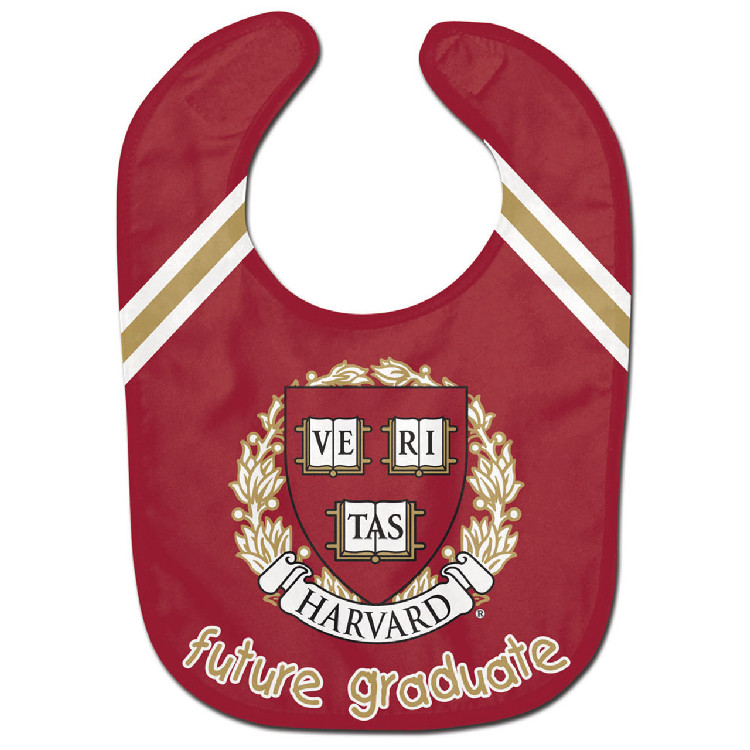 Harvard Crimson Baby Bib All Pro