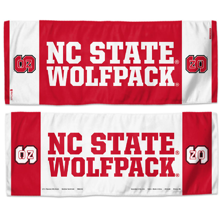 North Carolina State Wolfpack Cooling Towel 12x30