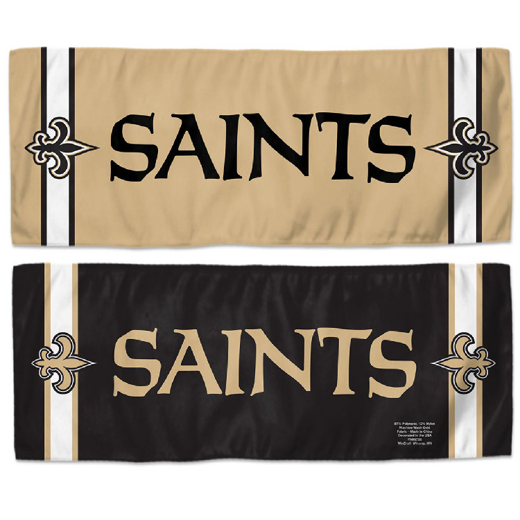 New Orleans Saints Cooling Towel 12x30