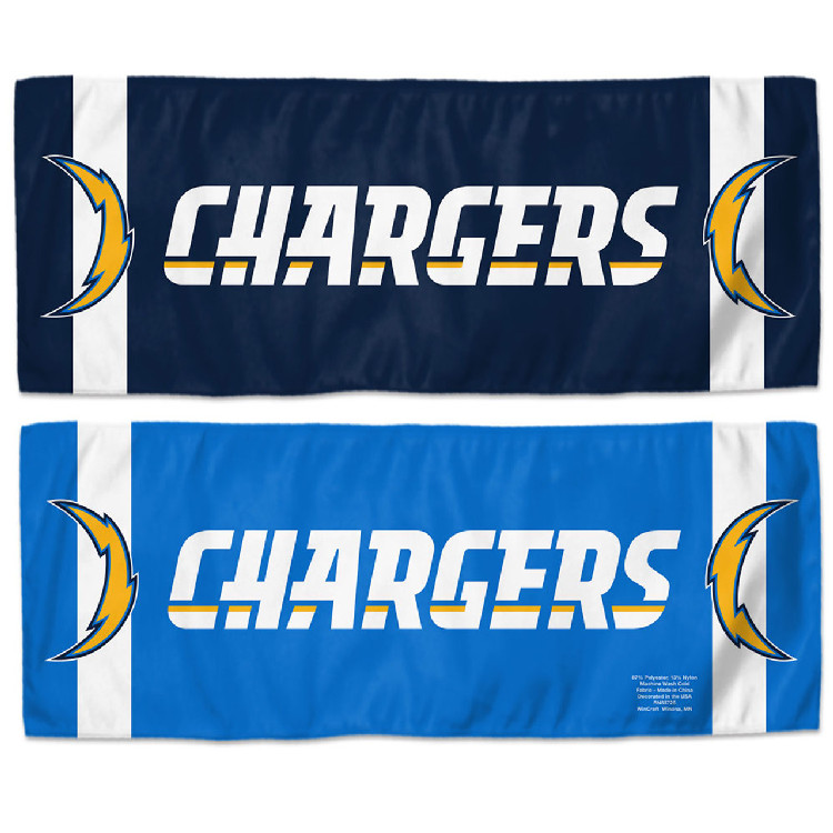 Los Angeles Chargers Cooling Towel 12x30