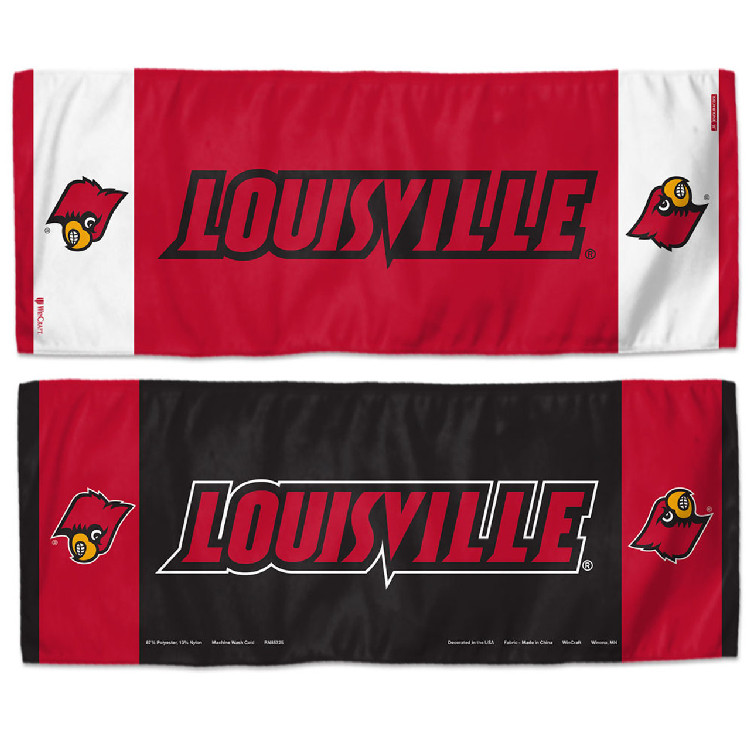 Louisville Cardinals Cooling Towel 12x30