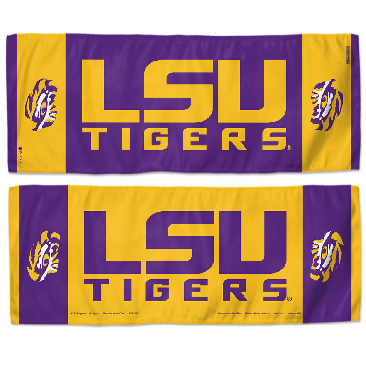 LSU Tigers Cooling Towel 12x30