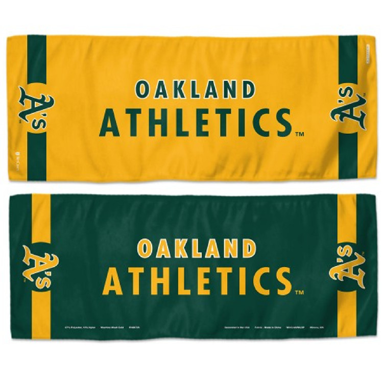 Oakland Athletics Cooling Towel 12x30