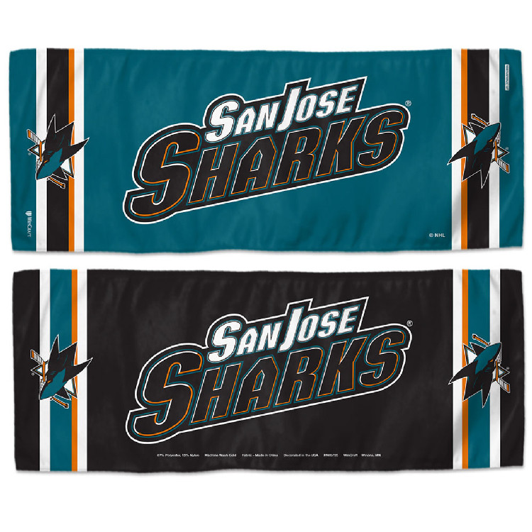 San Jose Sharks Cooling Towel 12x30