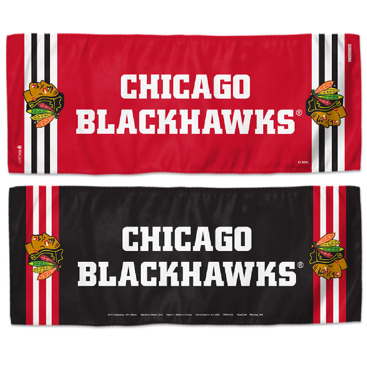 Chicago Blackhawks Cooling Towel 12x30