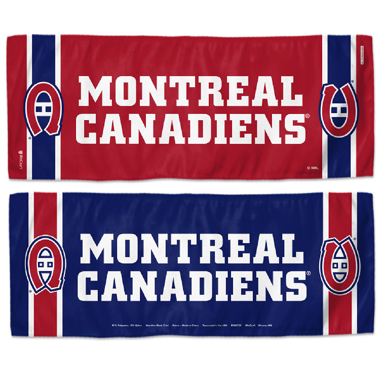 Montreal Canadiens Cooling Towel 12x30