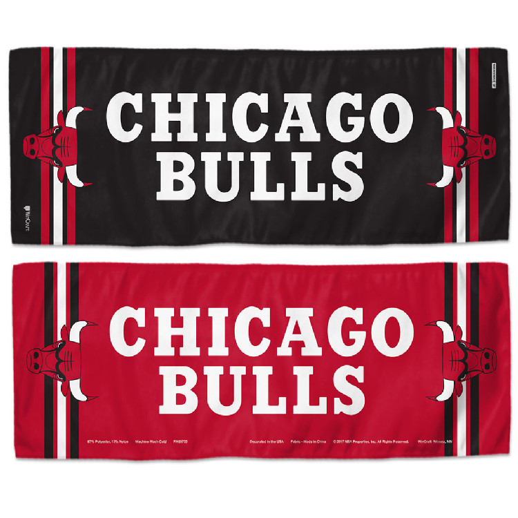 Chicago Bulls Cooling Towel 12x30