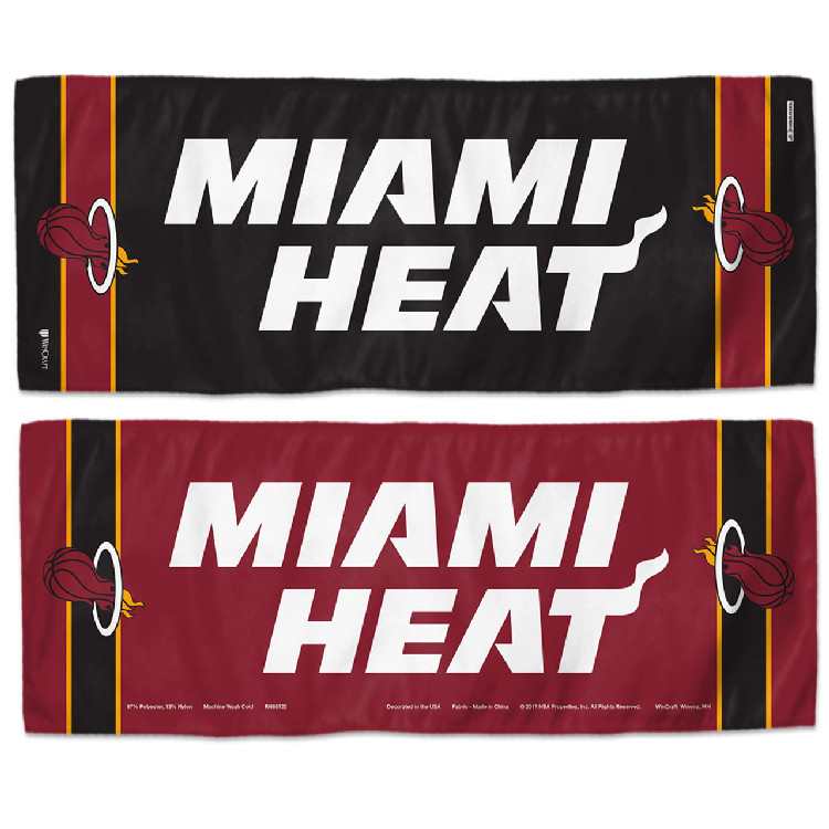 Miami Heat Cooling Towel 12x30